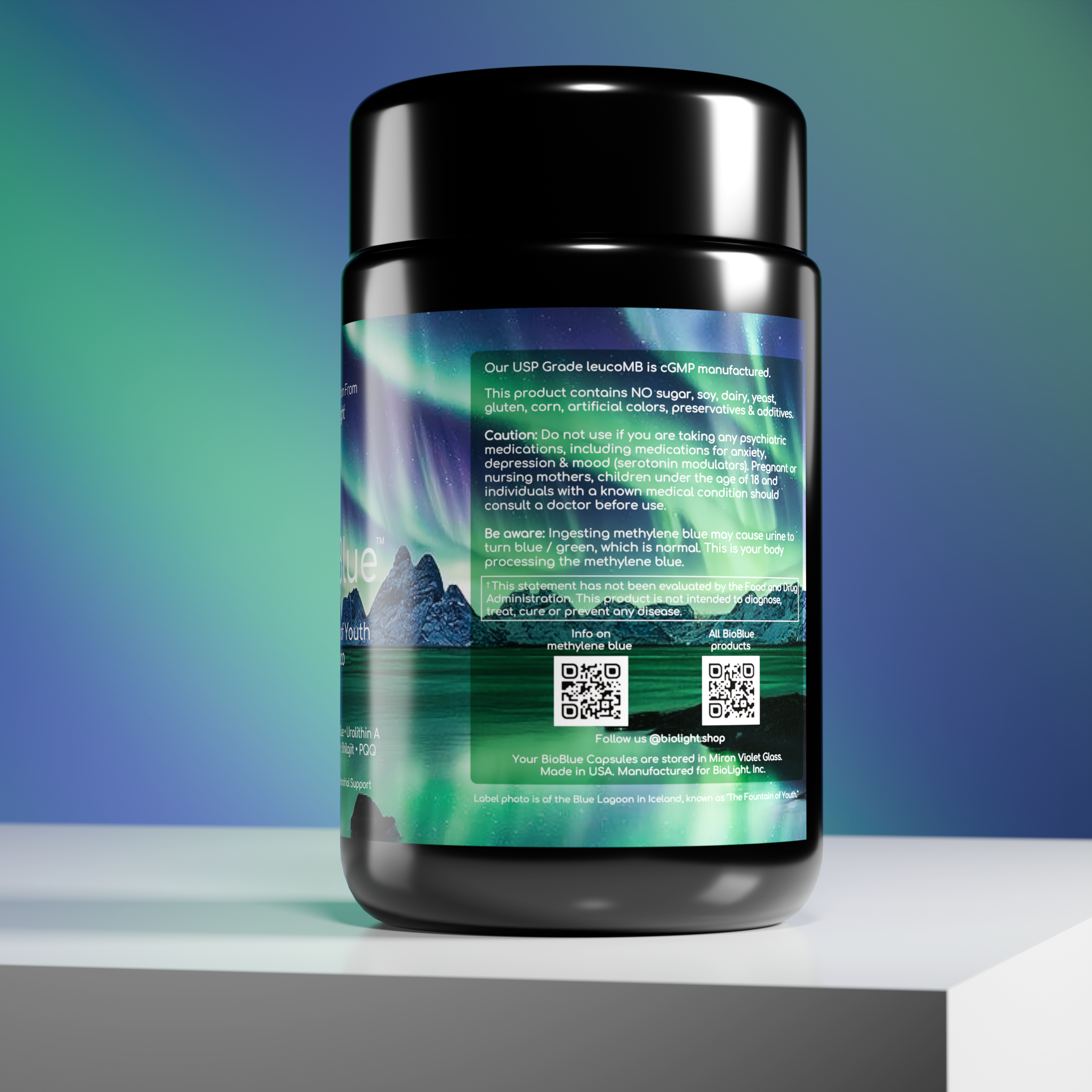 Methylene Blue Longevity Supplement