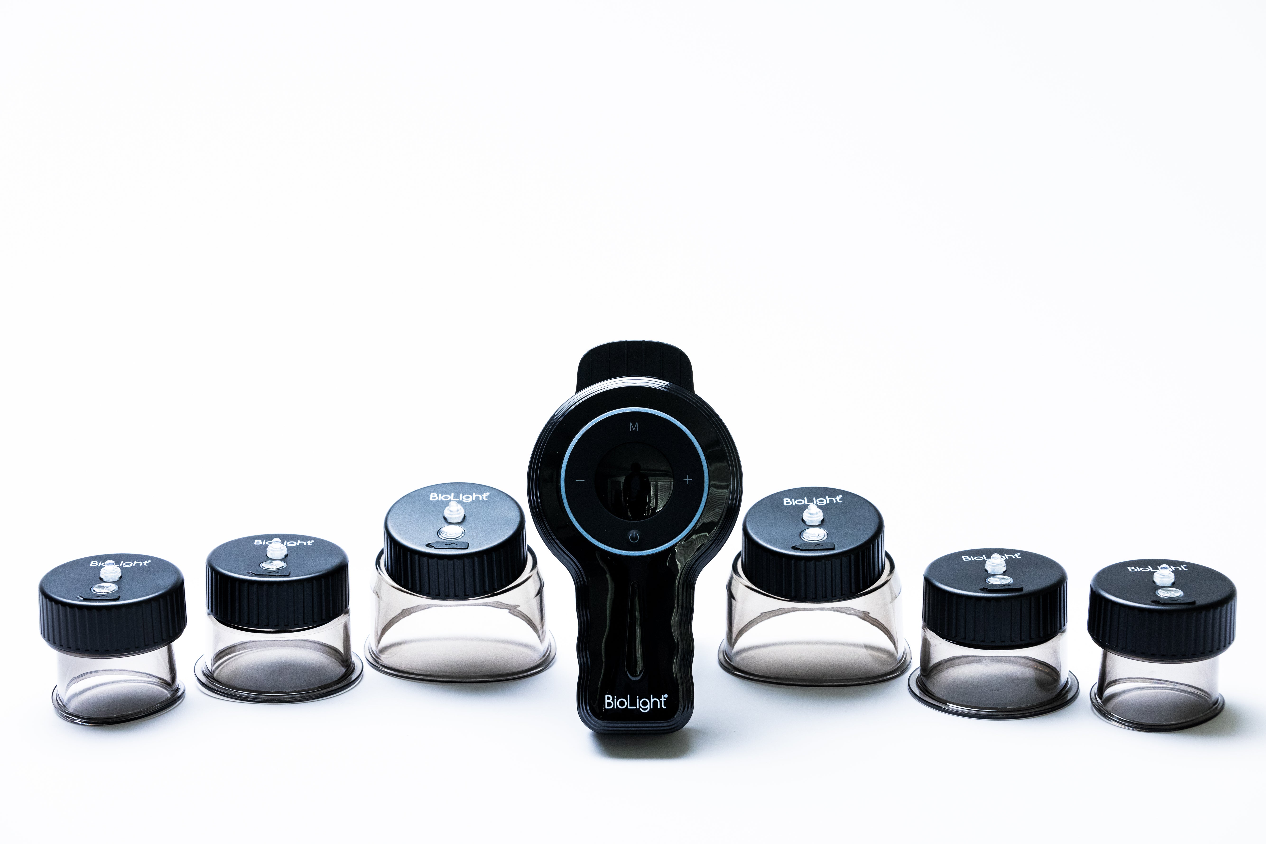 BioLight ReVamp Cupping System with Near-Infrared Light for Enhanced Recovery and Pain Relief