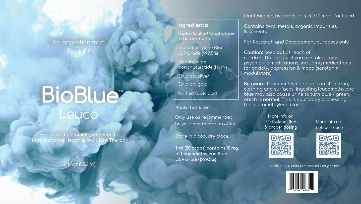 BioBlue Leuco Supplement: Support Mitochondrial Function with Leucomethylene Blue