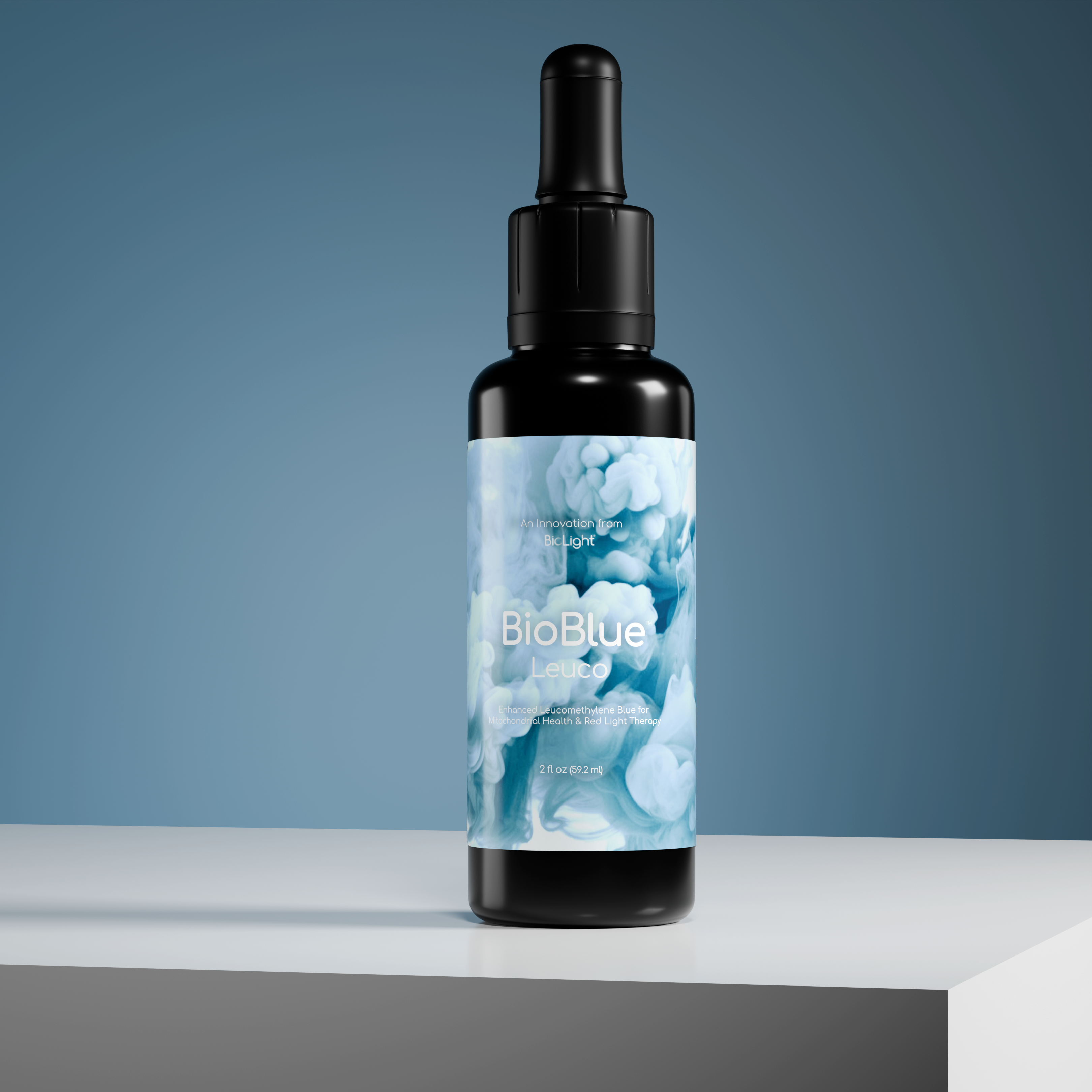 BioBlue Leuco – Rapidly Absorbed Leucomethylene Blue for Enhanced Brain & Mitochondrial Support | Red Light Therapy Synergist - USP Grade