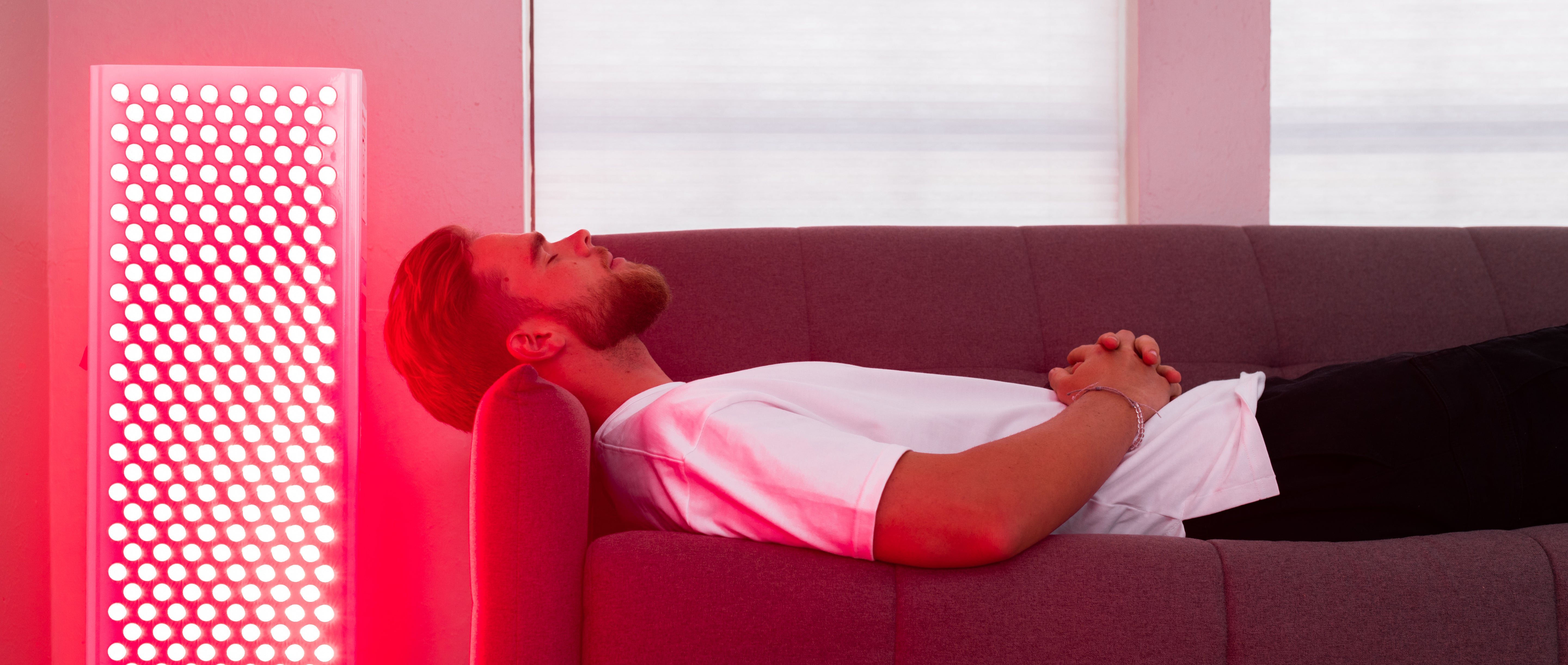 ReStore panel demonstrating its light settings for customized therapy.