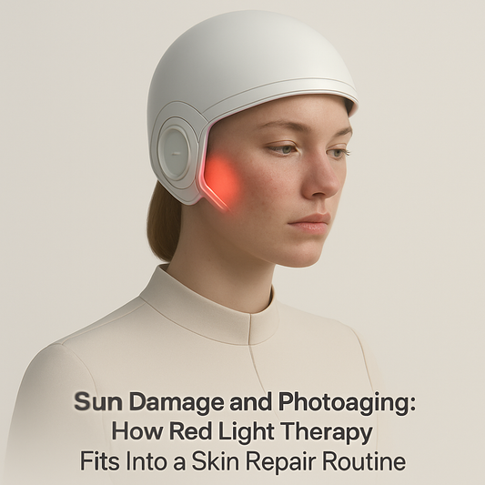 Sun Damage, Photoaging, and Red Light Therapy