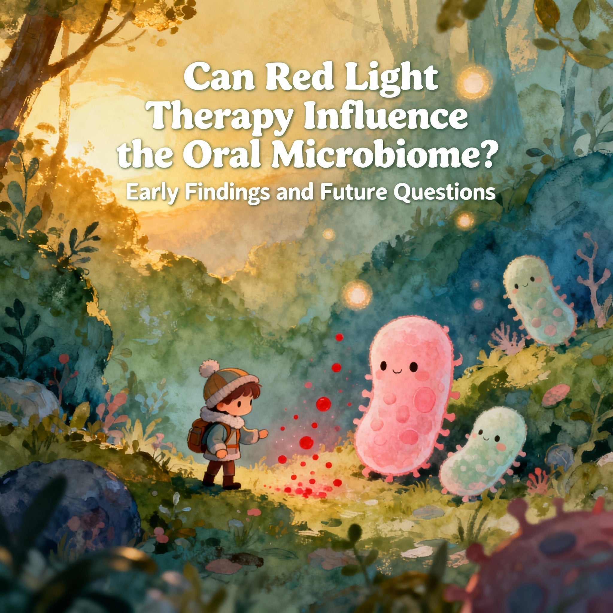 Can Red Light Therapy Influence the Oral Microbiome?