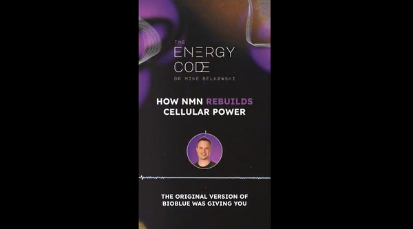 The Energy Code: BioBlue, Evolved: Deuterium-Depleted Water, 10× NMN, Taurine—and a Smarter PBM Stack