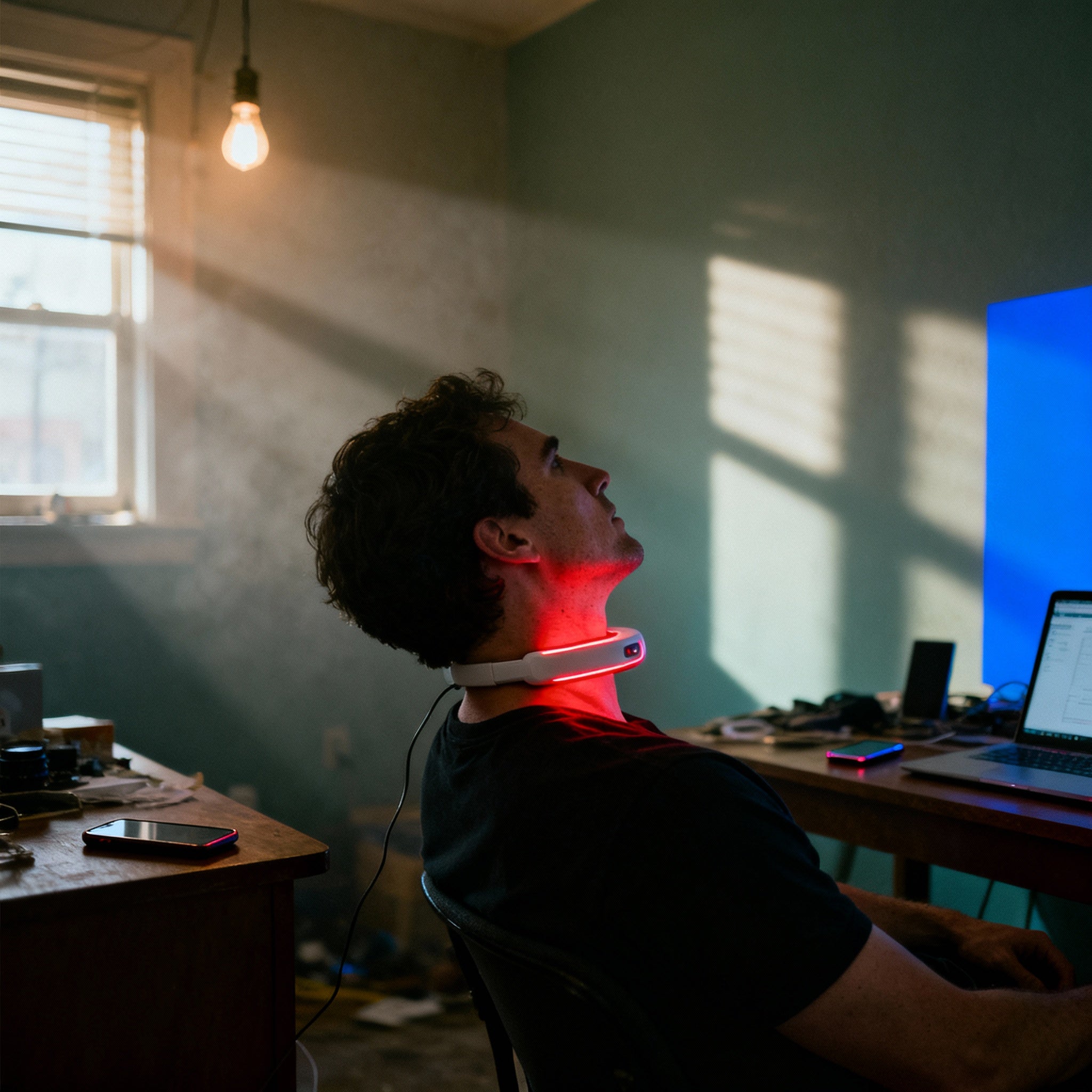 Red Light Therapy for Chronic Neck Strain