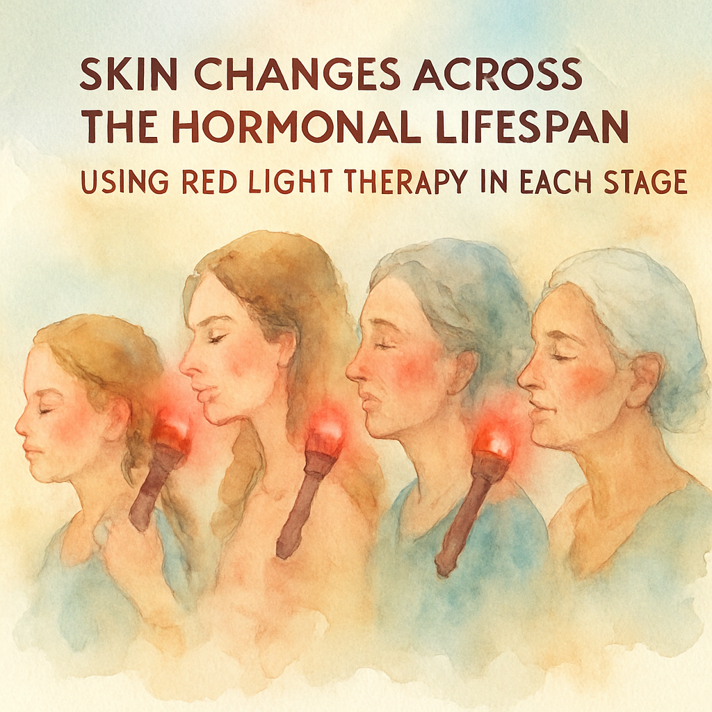 Red Light Therapy for Hormonal Skin Changes