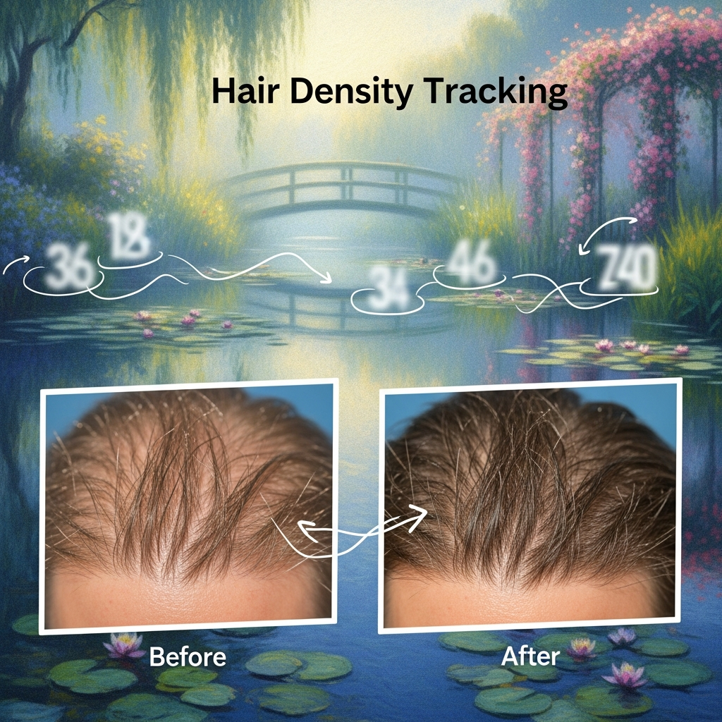 How to Track Hair Density Progress