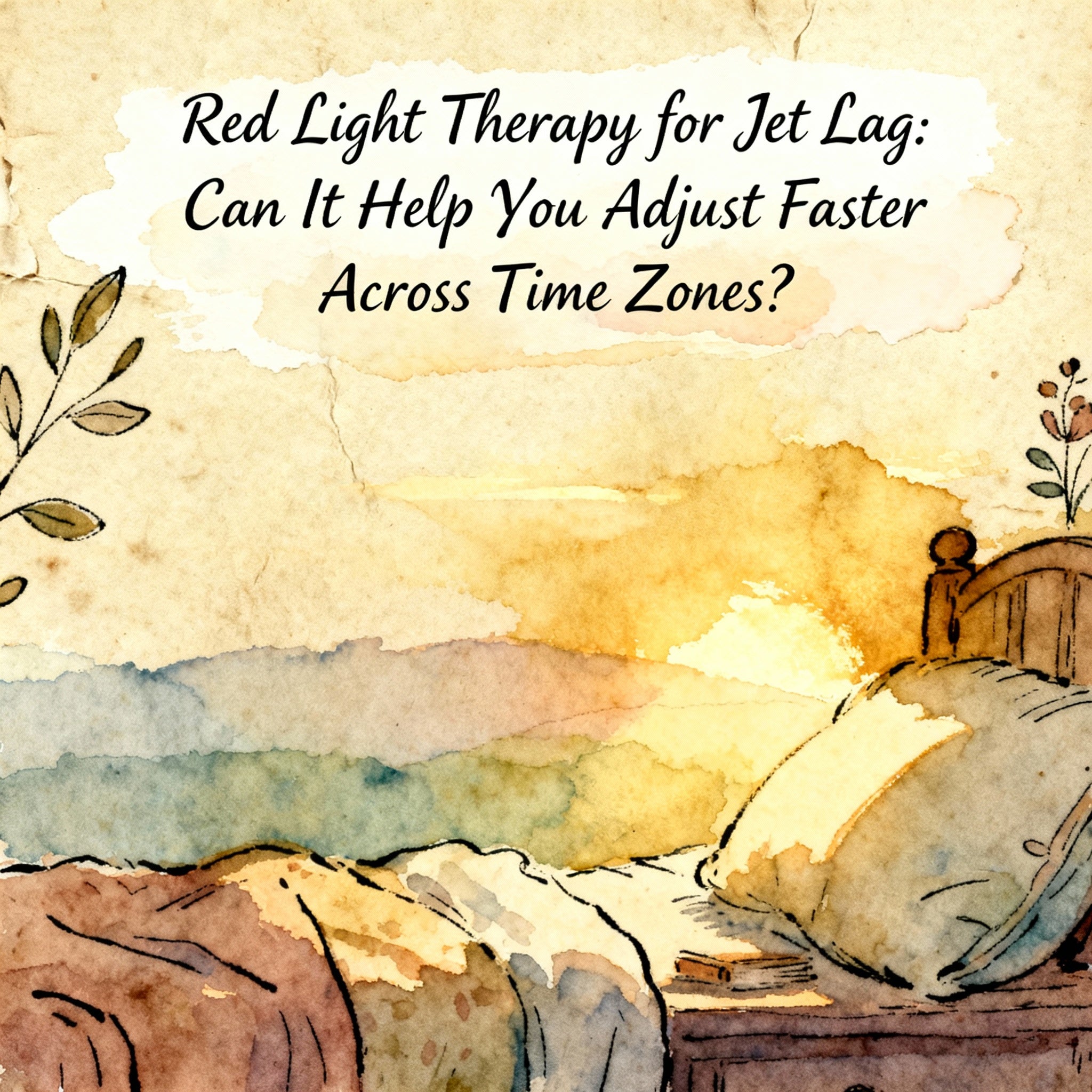 Red Light Therapy for Jet Lag