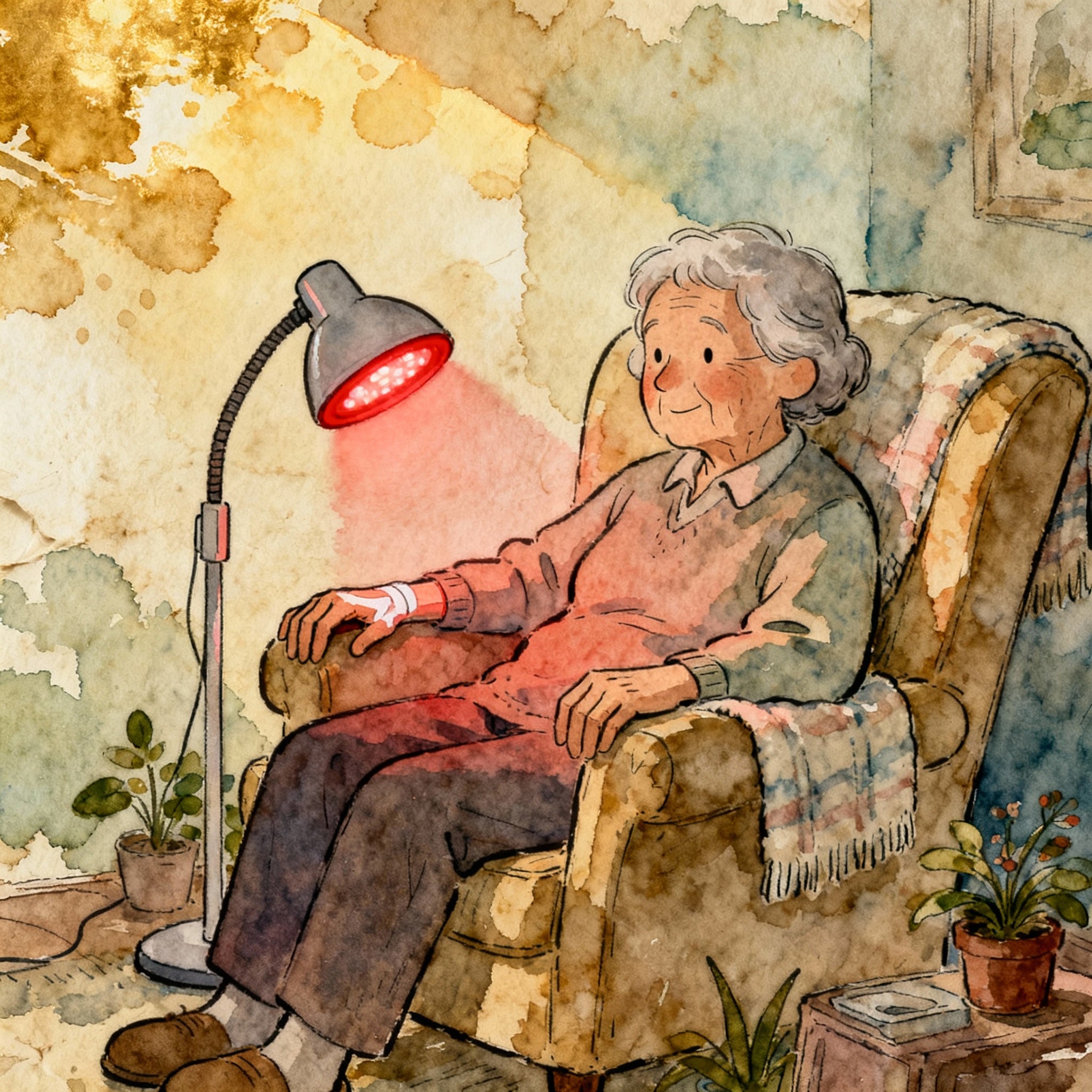 Red Light Therapy for Older Adults With Joint Pain