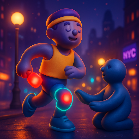 Red Light Therapy for Runner Knee and Hip Support