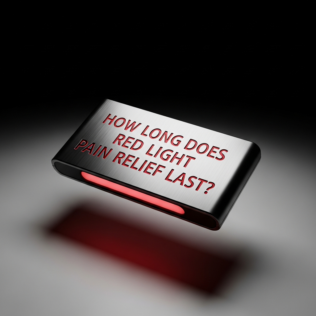 How Long Does Red Light Pain Relief Last
