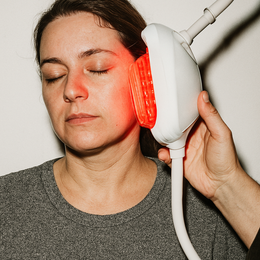 Photobiomodulation vs Red Light Facials