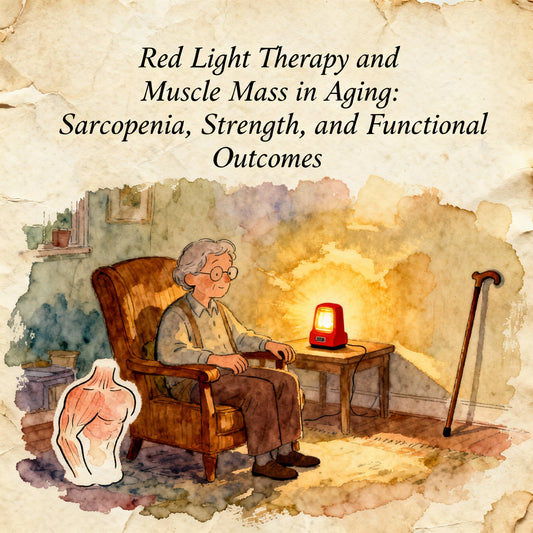 Red Light Therapy and Muscle Mass in Aging