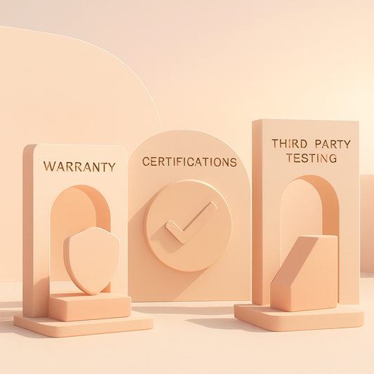 Red Light Device Warranty & Certifications