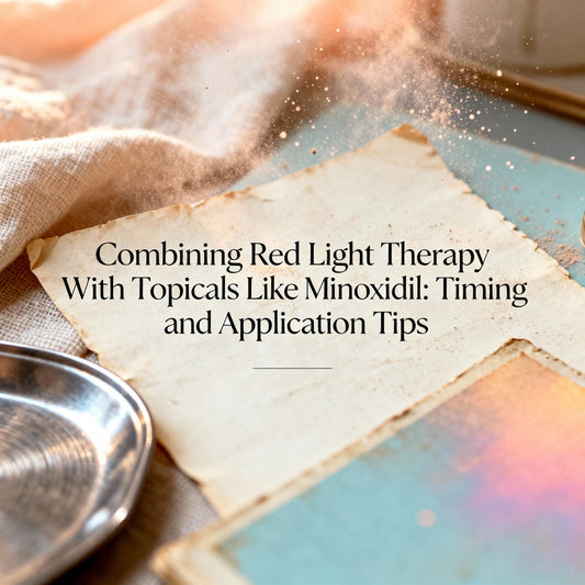 Red Light Therapy and Minoxidil Tips