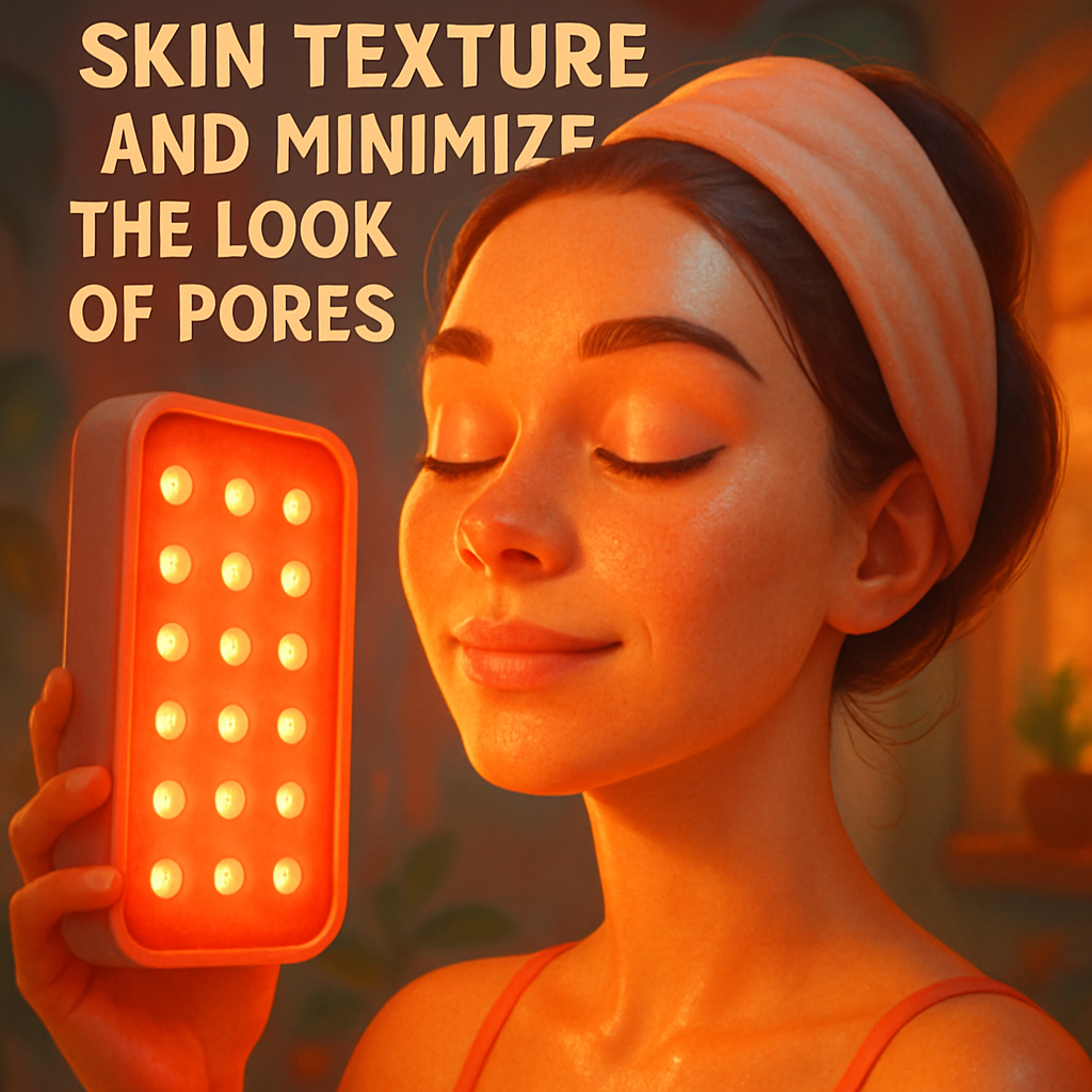 Can Red Light Therapy Improve Skin Texture and Minimize the Look of Pores