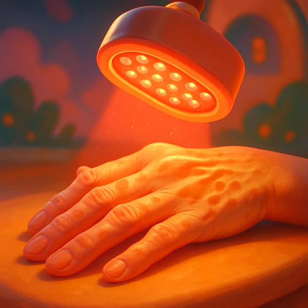 Red Light Therapy for Hand Rejuvenation