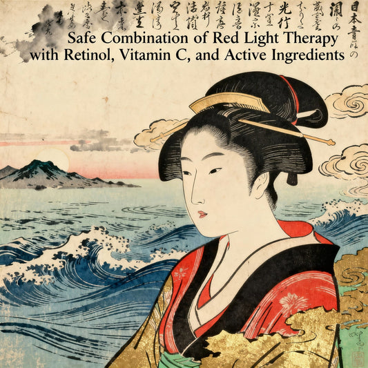 Combining Red Light Therapy With Retinol, Vitamin C, and Other Active Ingredients Safely