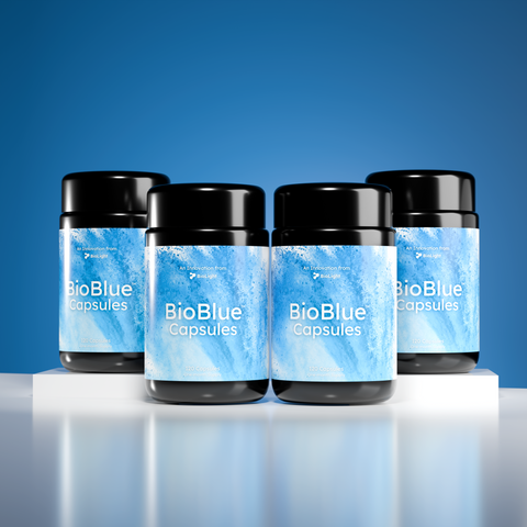 BioBlue Capsules - Methylene Blue & Taurine Supplement for Brain Health & Mitochondrial Support
