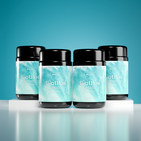 BioBlue Leuco Capsules - Enhanced Brain & Mitochondrial Support with 100% Plant-Derived Ingredients