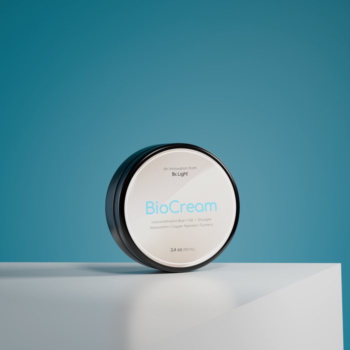BioCream: Anti-Aging Skincare with Leucomethylene Blue - Botanic Ingredients - Full Spectrum Protection - 100% Organic