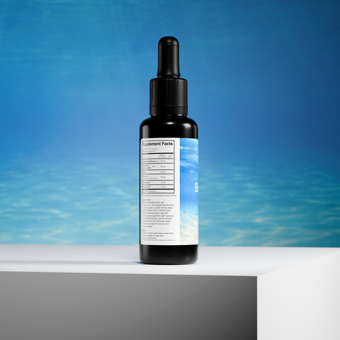 BioBlue Aqua | Nature-Derived Mitochondrial + Energy Support | Organic Blue Spirulina