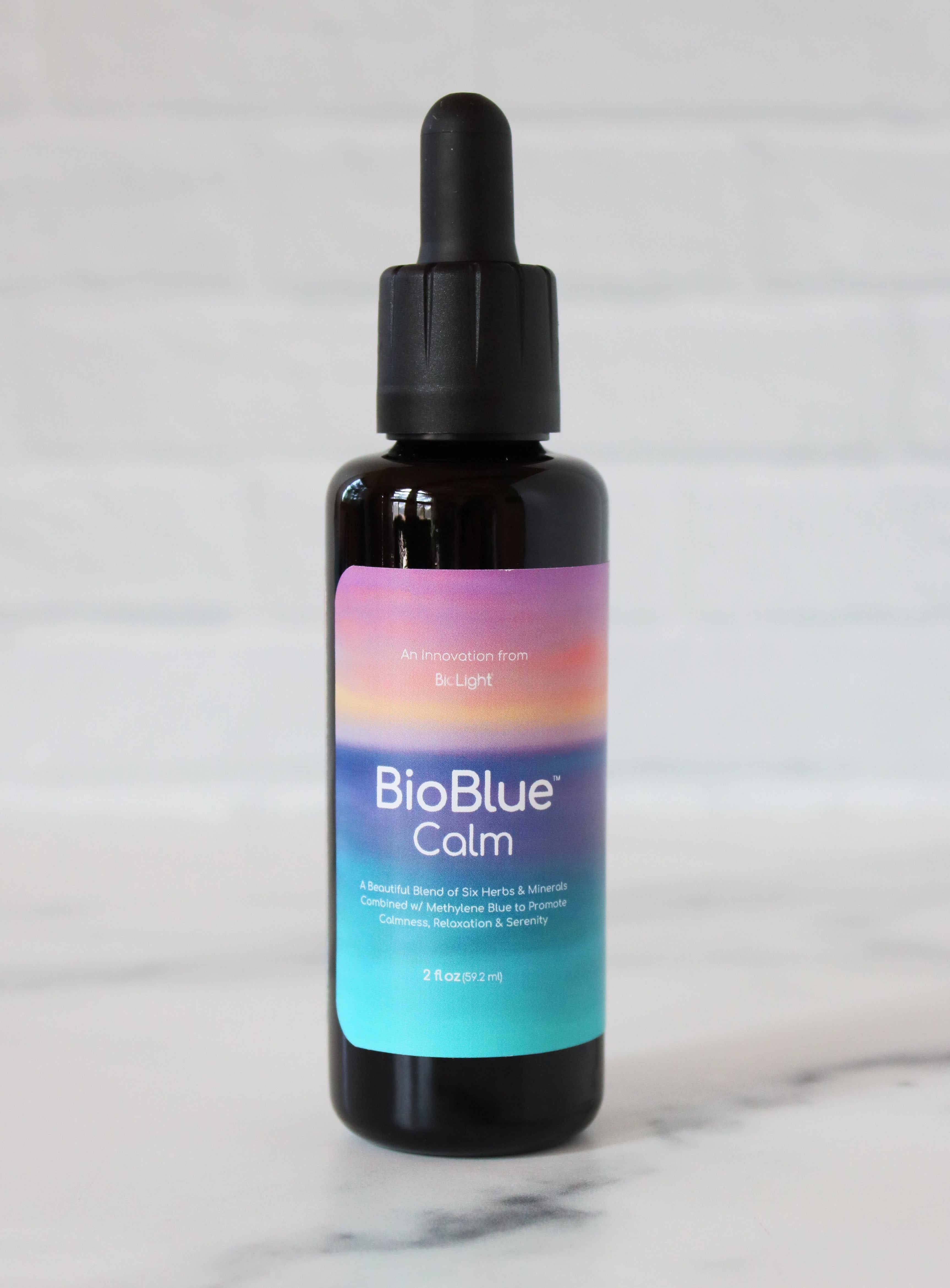 BioBlue Calm: Herbal Mixture with Methylene Blue for Brain & Nervous System Support
