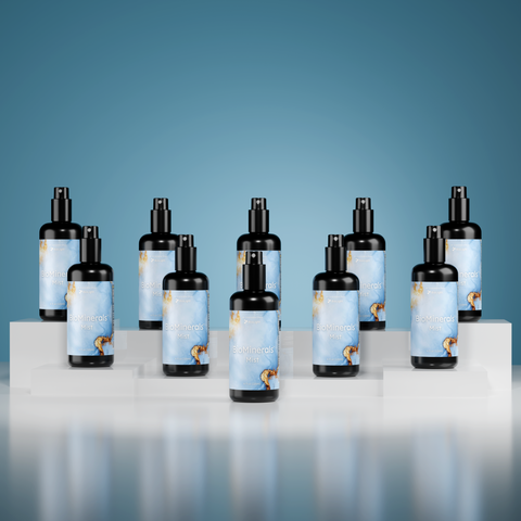 BioMinerals Mist: Rejuvenating Skincare | Bioactive Mineral Hydration | Fulvic Acid, Humic Acid & Marine Minerals | 4 fl oz | 30-Day Supply