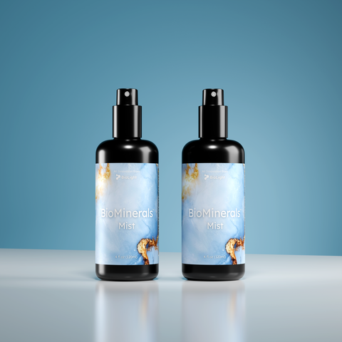 BioMinerals Mist: Rejuvenating Skincare | Bioactive Mineral Hydration | Fulvic Acid, Humic Acid & Marine Minerals | 4 fl oz | 30-Day Supply