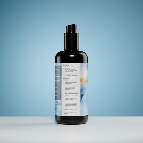 BioMinerals Mist: Rejuvenating Skincare | Bioactive Mineral Hydration | Fulvic Acid, Humic Acid & Marine Minerals | 4 fl oz | 30-Day Supply