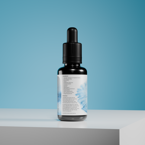 Blue Mist: Luxury Anti-Aging Skin Serum | Methylene Blue, Hyaluronic Acids, Glutathione, EGCG, Fulvic Acid | Crafted in 100% Litewater | 1 fl oz |