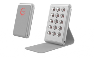 Close-up view of BioLight Shine's advanced LED technology illustrating the 15 LED lights that provide enhanced light therapy.