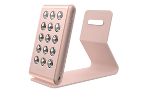 BioLight Shine with visual representation of different light settings, showcasing its versatility for various treatment modes.