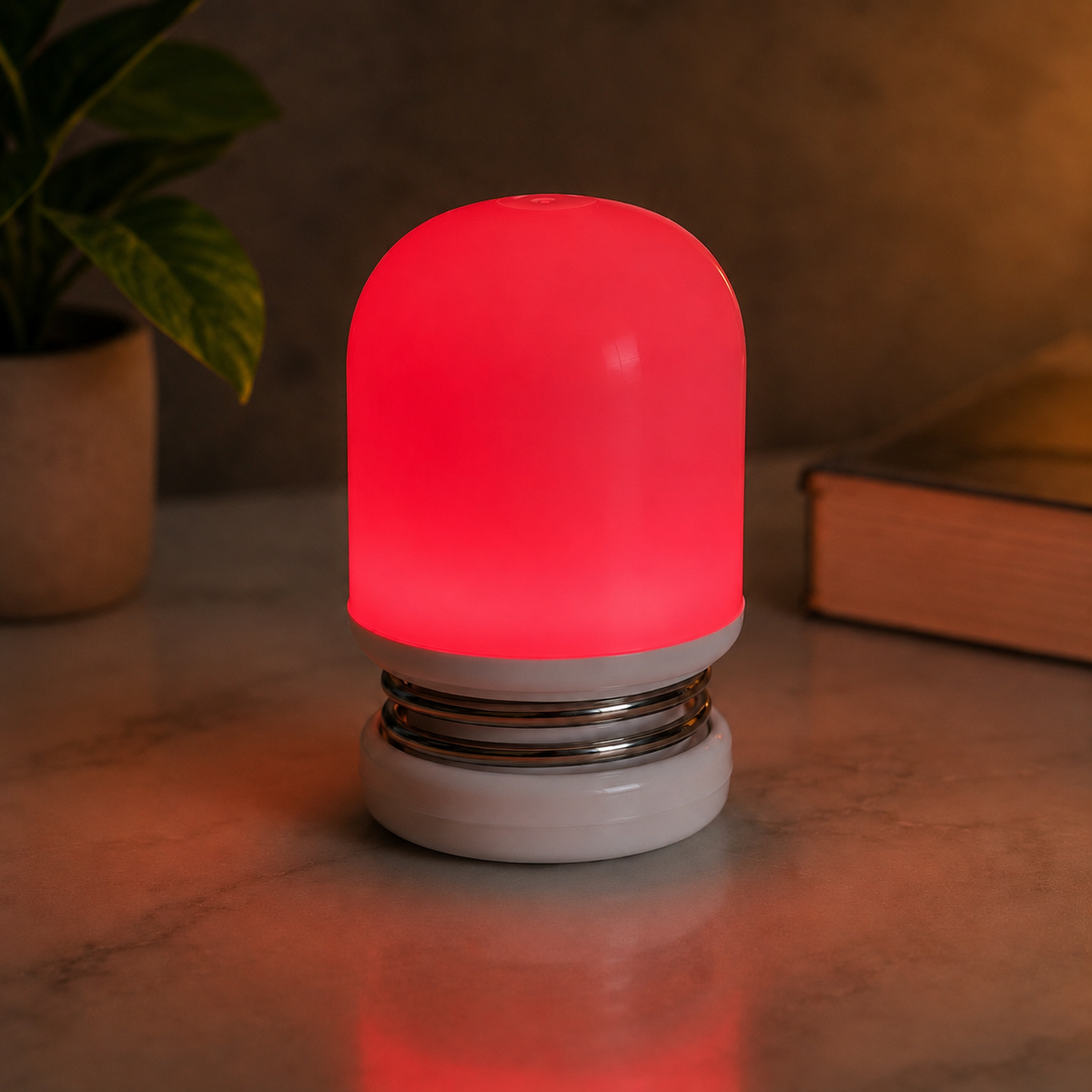Ember | Circadian Rhythm Optimization | Red & Amber Light Therapy | Portable, Rechargeable Light