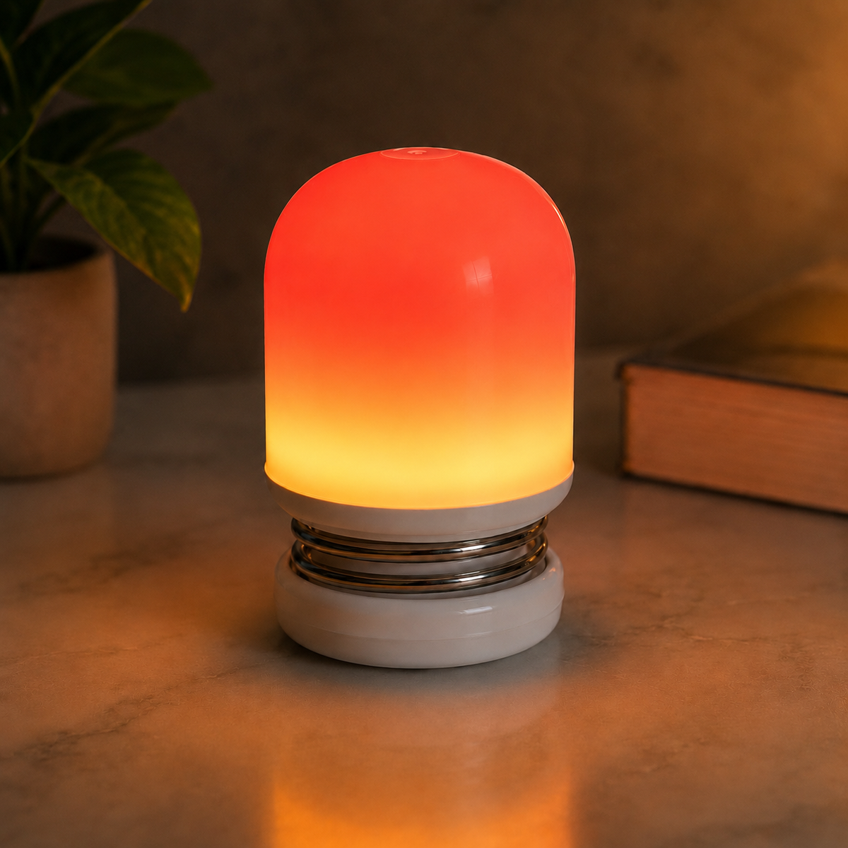 Ember | Circadian Rhythm Optimization | Red & Amber Light Therapy | Portable, Rechargeable Light