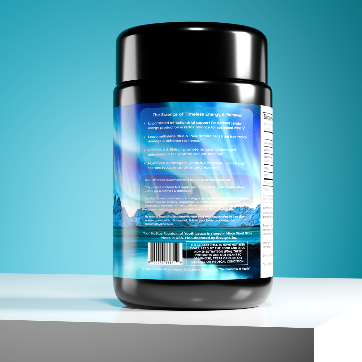 Fountain of Youth Leuco Capsule Formula with Leucomethylene Blue