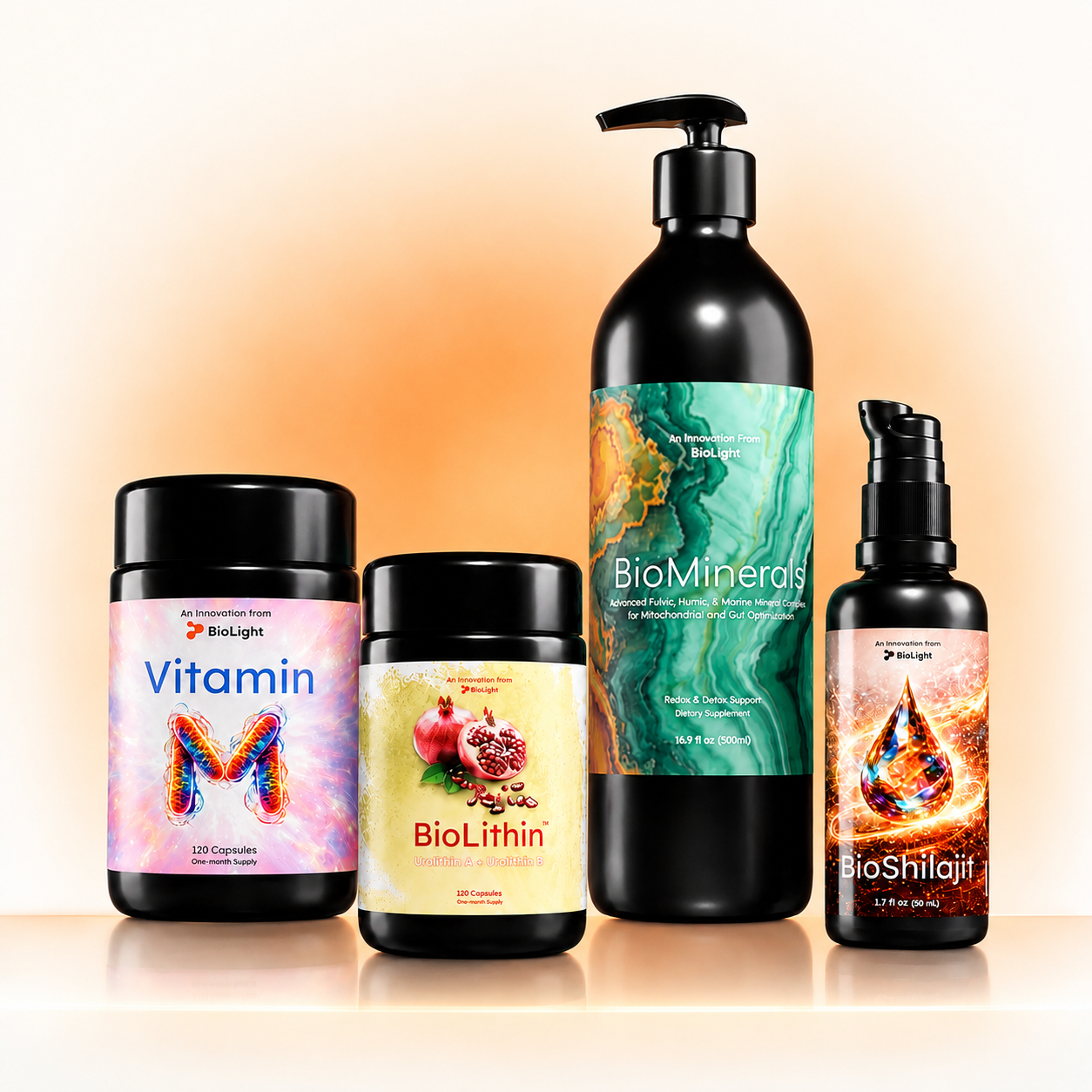 Foundational Stack | Vitamin M + BioLithin + BioShilajit + BioMinerals