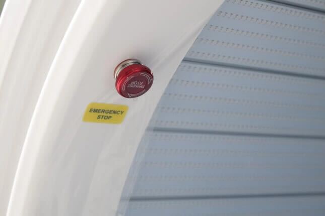 BioLight Helios System control button and LED panel array
