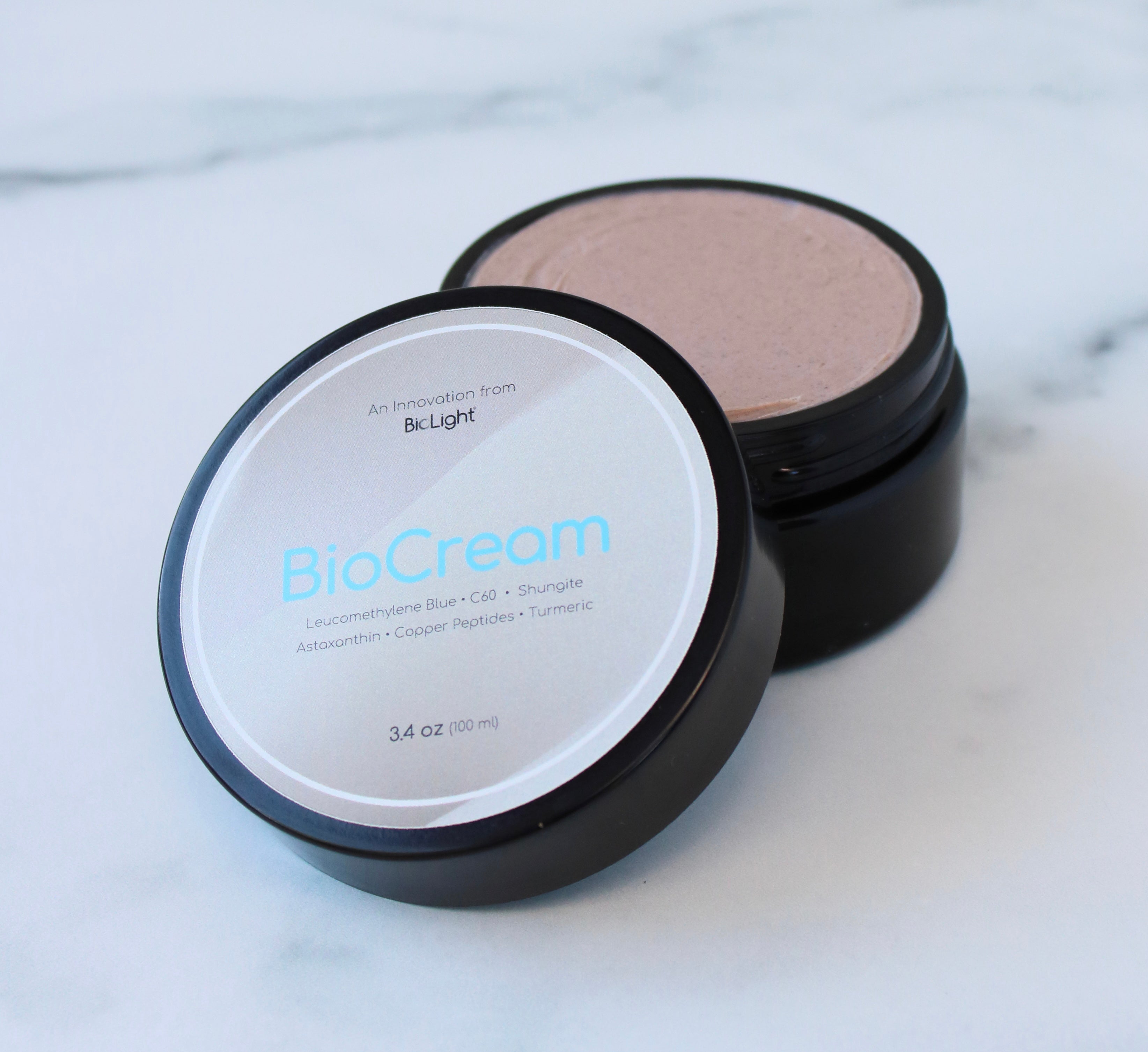 BioCream: Anti-Aging Skincare with Leucomethylene Blue - Botanic Ingredients - Full Spectrum Protection - 100% Organic