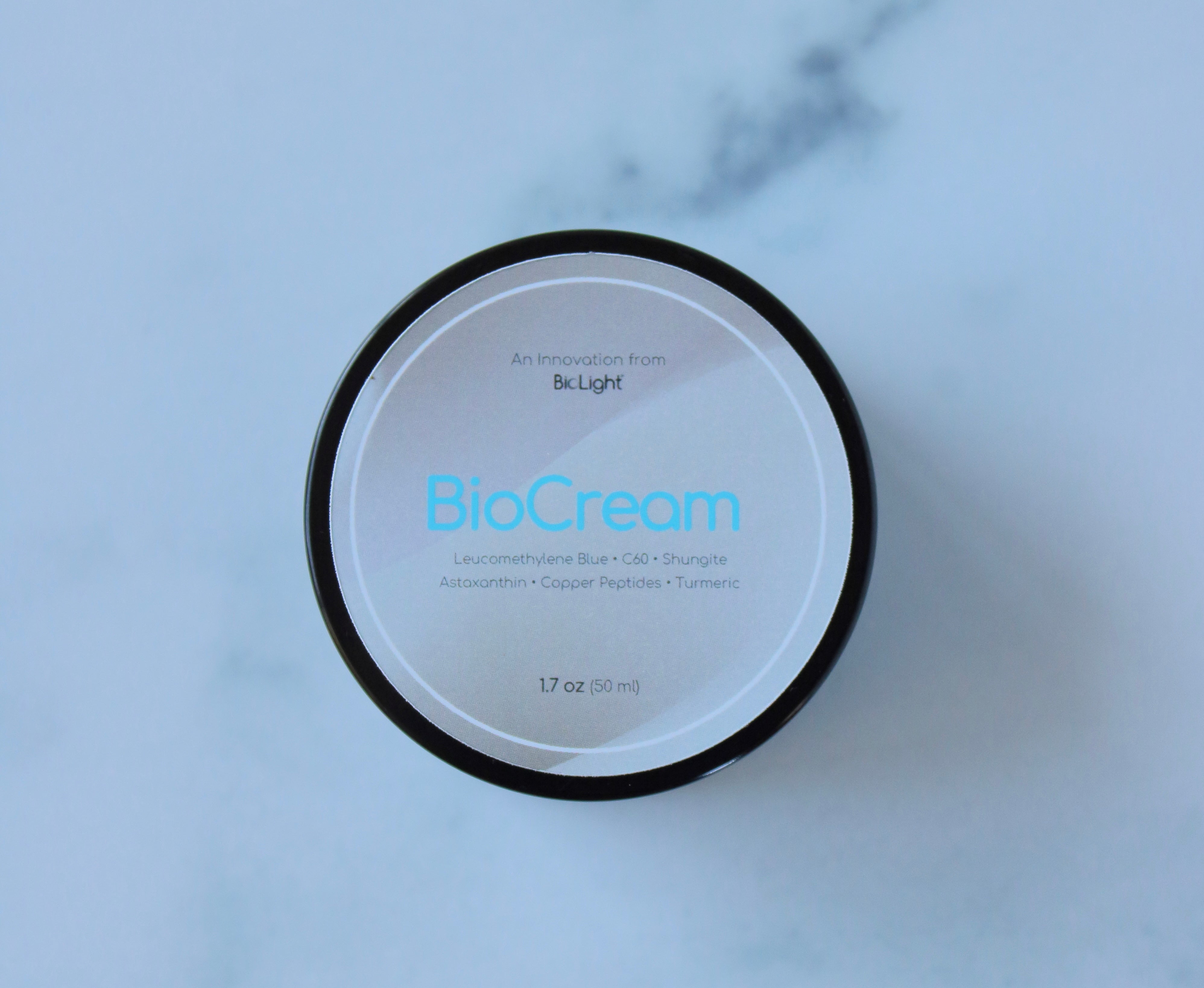BioCream: Anti-Aging Skincare with Leucomethylene Blue - Botanic Ingredients - Full Spectrum Protection - 100% Organic