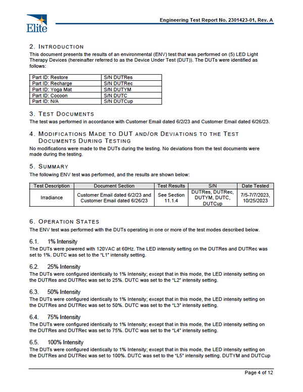 The Cocoon includes a travel bag, making it easy to enjoy red light therapy anywhere.