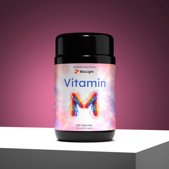 Vitamin M | Foundational Mitochondrial Wellness Supplement | NMN, CoQ10, TMG, Alpha Lipoic Acid, Vitamin B Complex