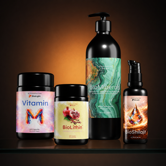 Foundational Stack | Vitamin M + BioLithin + BioShilajit + BioMinerals
