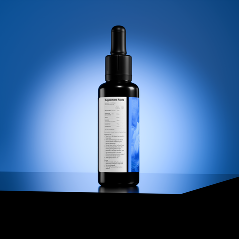 BioBlue: Methylene Blue Supplement - Crafted w/ Litewater Deuterium-Depleted Water | Supports Brain Health & Mitochondrial Function | Red Light Therapy Synergist | 1% Solution, USP Grade