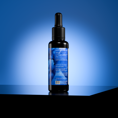 BioBlue: Methylene Blue Supplement - Crafted w/ Litewater Deuterium-Depleted Water | Supports Brain Health & Mitochondrial Function | Red Light Therapy Synergist | 1% Solution, USP Grade