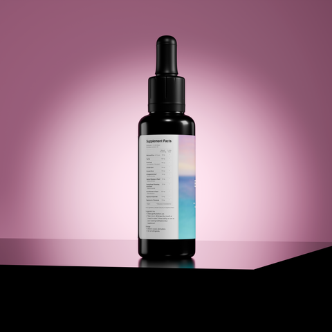 BioBlue Calm: Methylene Blue for Relaxation & Sleep w/ Litewater Deuterium-Depleted Water | Calming Herbal & Mineral Blend | 1% Solution, USP Grade