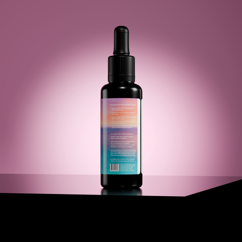 BioBlue Calm: Methylene Blue for Relaxation & Sleep w/ Litewater Deuterium-Depleted Water | Calming Herbal & Mineral Blend | 1% Solution, USP Grade