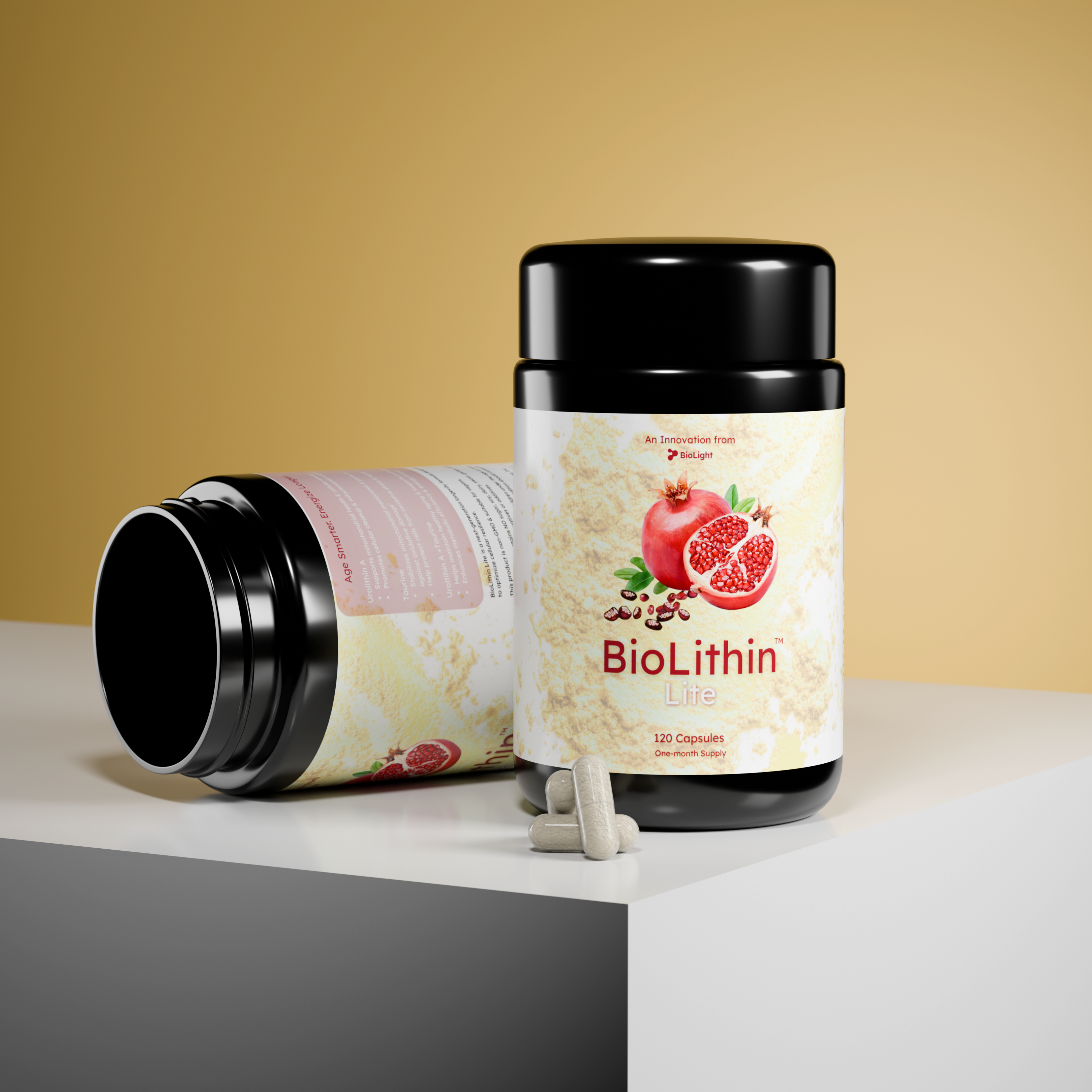 BioLithin Lite: Urolithin A + Taurine for Mitochondrial Recycling, Optimal Energy & Longevity Support