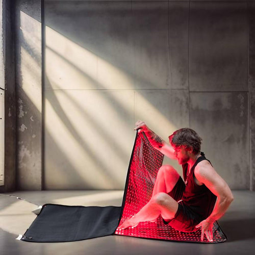 Experience the innovative Cocoon - 360-Degree Red Light Therapy Pod with flexible design for home wellness.