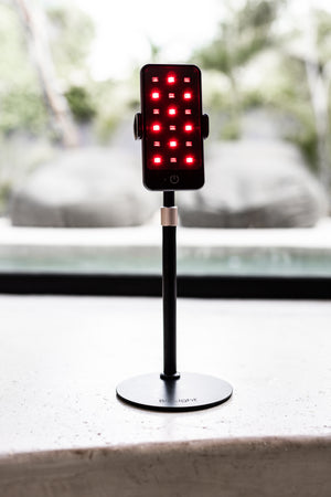 User manual and charging cord included with the Glow by BioLight.